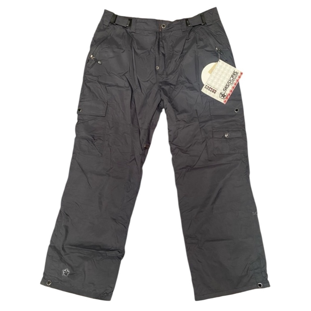 Vintage 2008 Sessions Outerwear Terrain Series Waterproof Ski SnowPants Size XXL